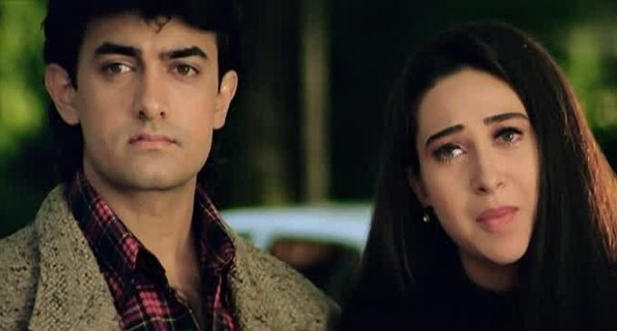 The Iconic Kiss in Raja Hindustani: Behind the Scenes of Aamir Khan and Karisma Kapoor’s Memorable Scene