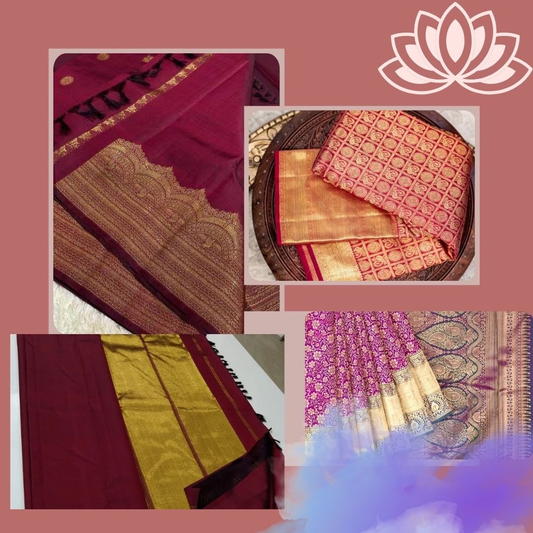 Silk Sarees Colors, Designs