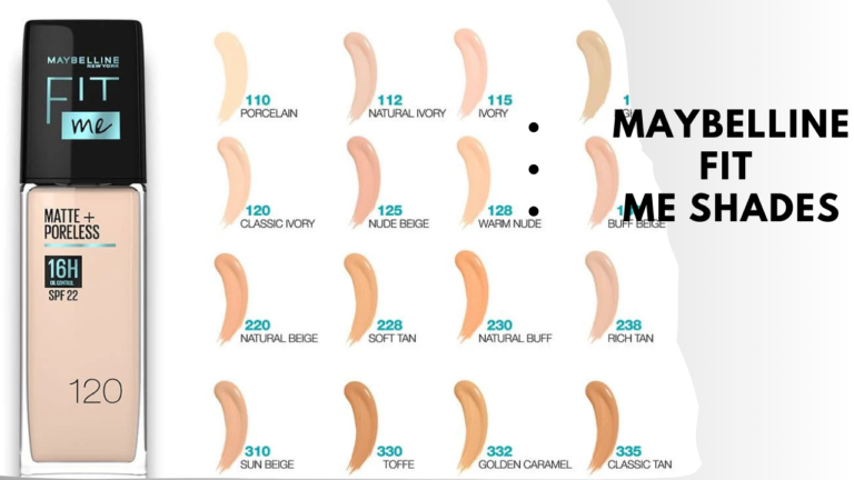 Maybelline Fit Me Foundation: The Ultimate Shade Guide for Oily, Dry