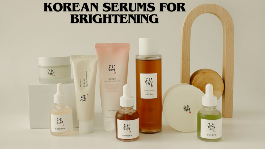 Korean Serums for Brightening