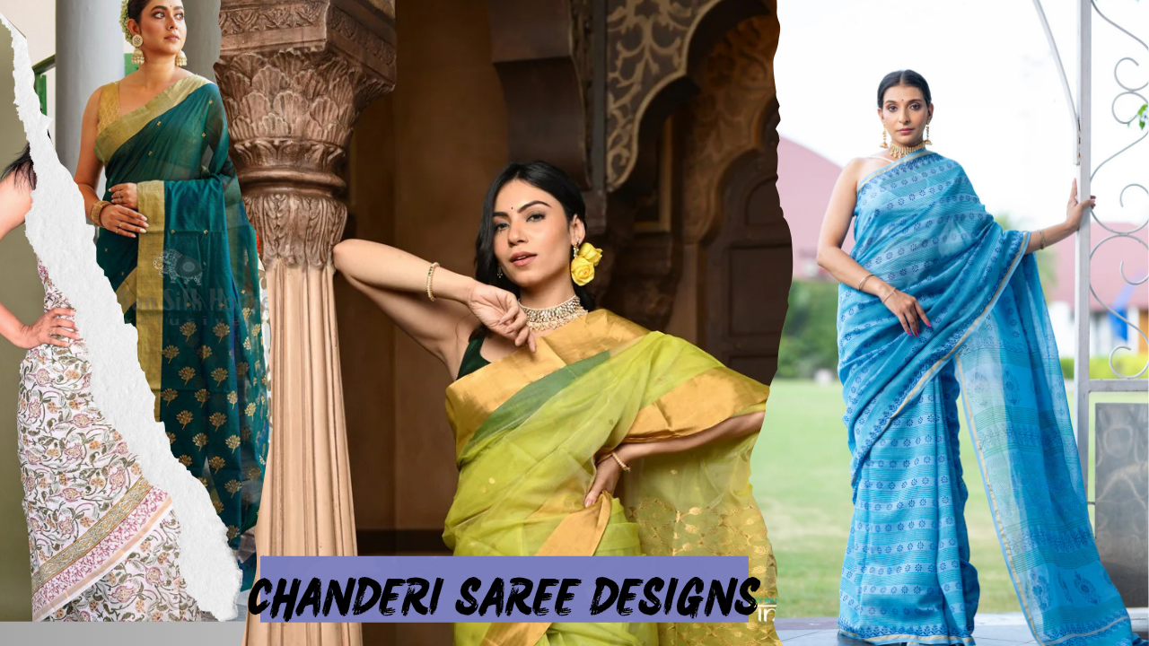 Chanderi Saree Designs