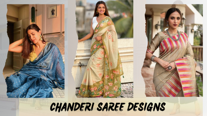 Chanderi Saree Designs