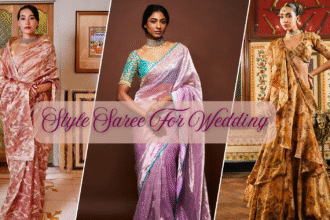 Style Saree For Wedding