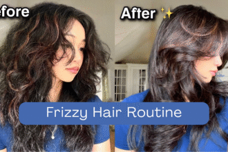Frizzy Hair Routine
