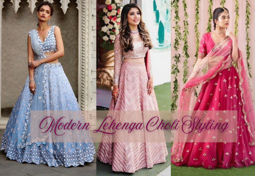 Modern Lehenga Choli Styling