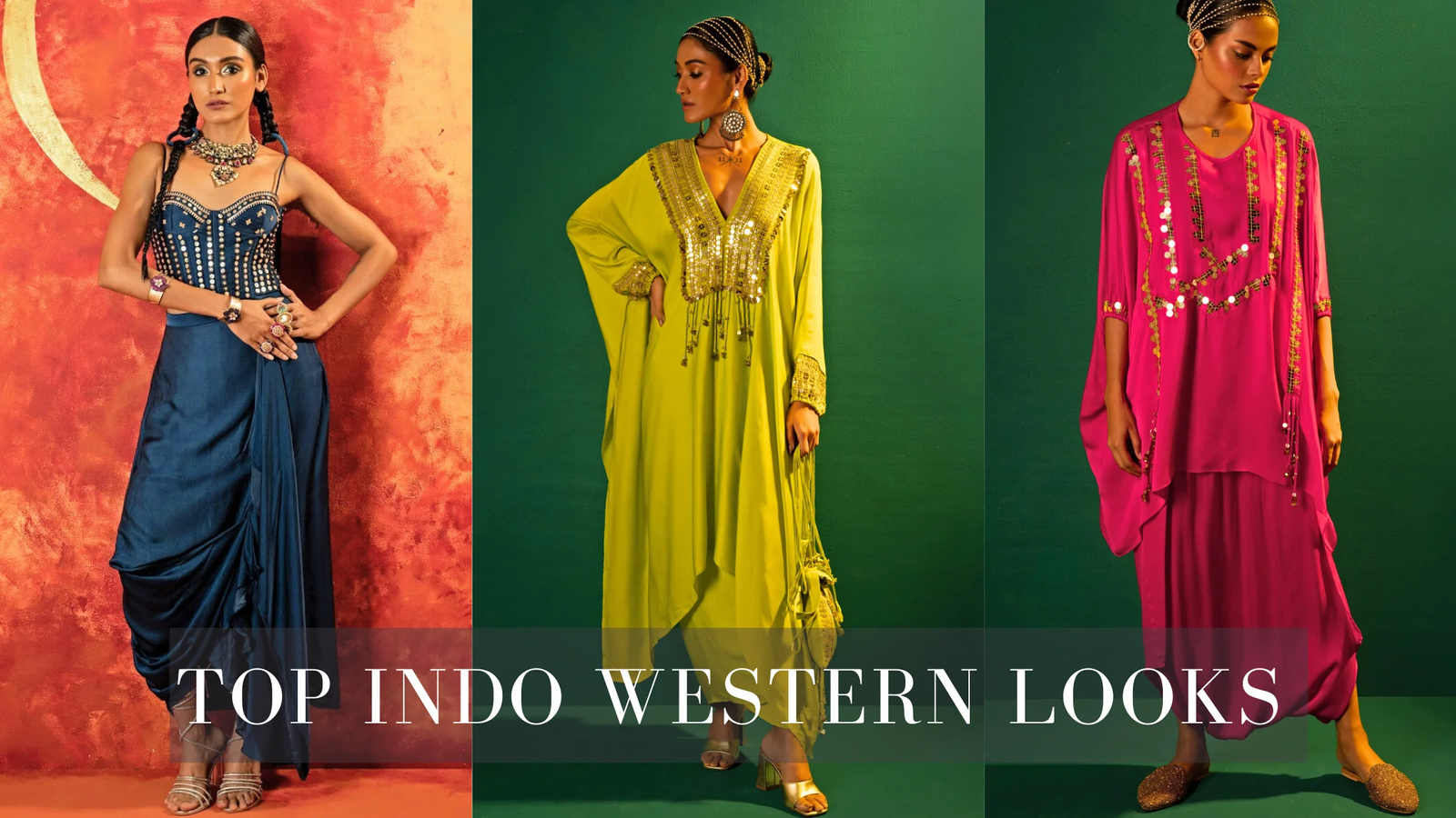 Indo-Western fusion outfits
