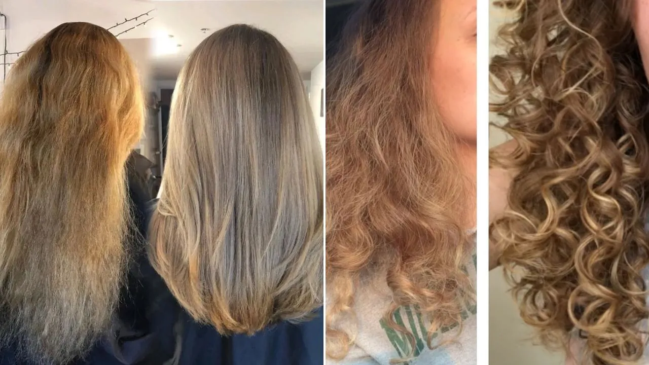 Frizzy Hair Routine