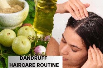 Dandruff Haircare Routine
