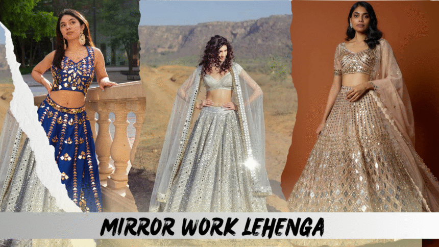 Mirror Work Lehenga