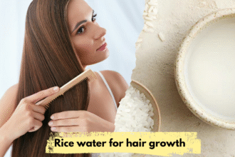 Rice water for hair growth