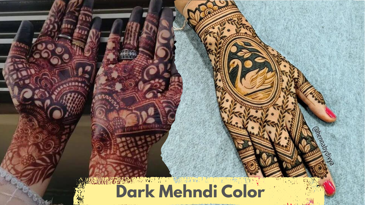 Dark Mehndi Color