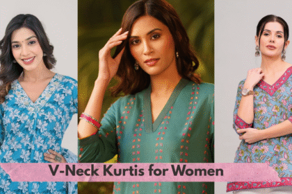 V-Neck Kurtis for Women