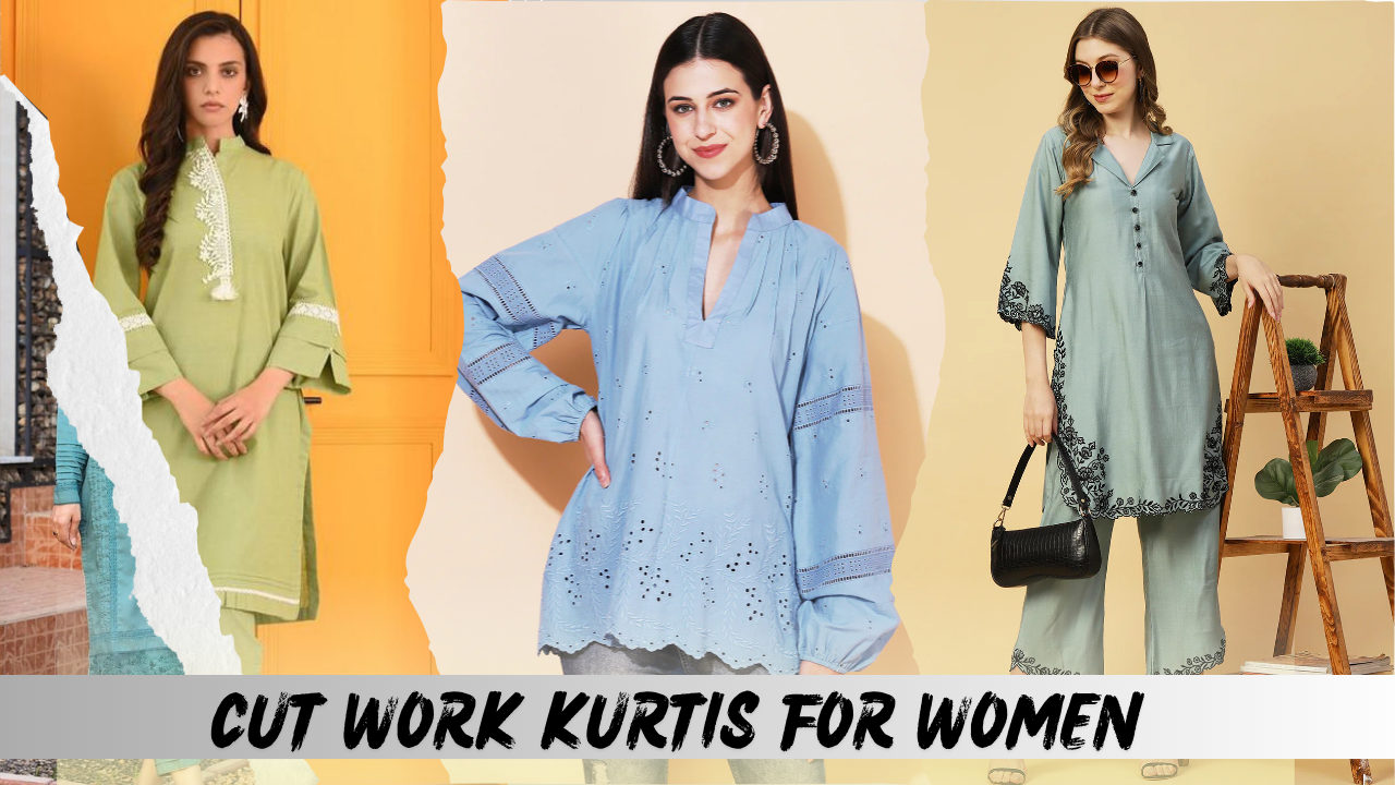Cut Work Kurtis for Women