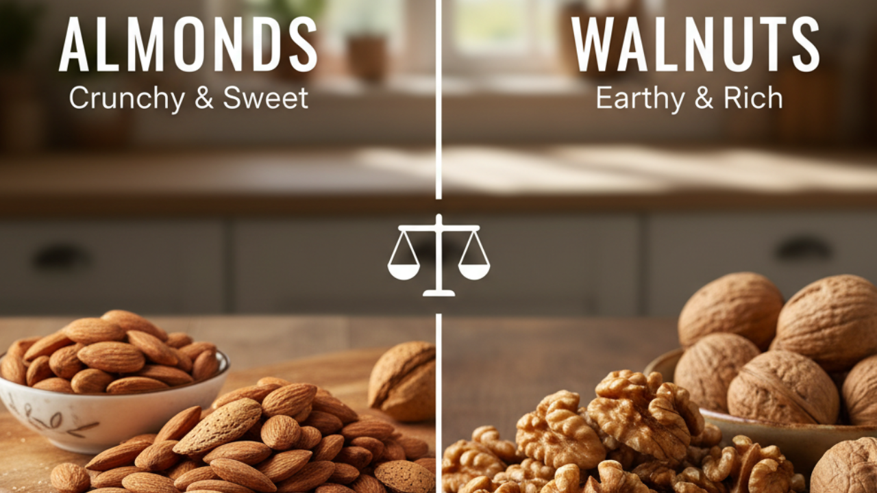 Almonds vs Walnuts