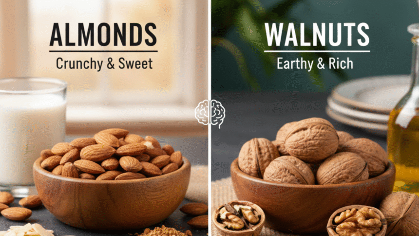 Almonds vs Walnuts