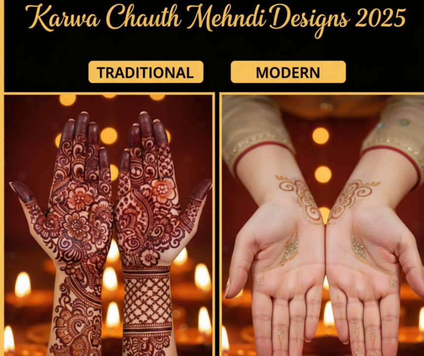 Karwa Chauth Mehndi Design 2025