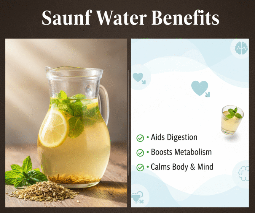 Saunf Water Benefits