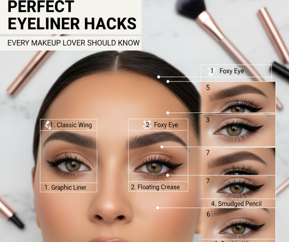 Perfect Eyeliner Hacks Every Makeup Lover