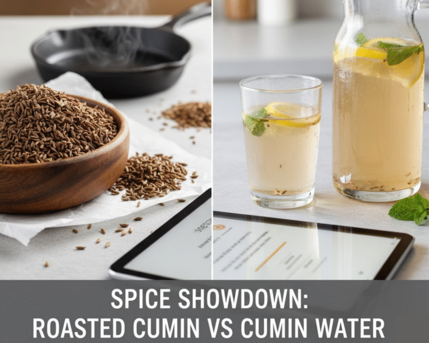 Roasted Cumin vs Cumin Water
