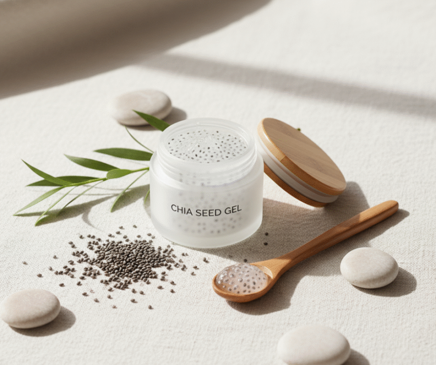 Chia Seed Gel for Skin