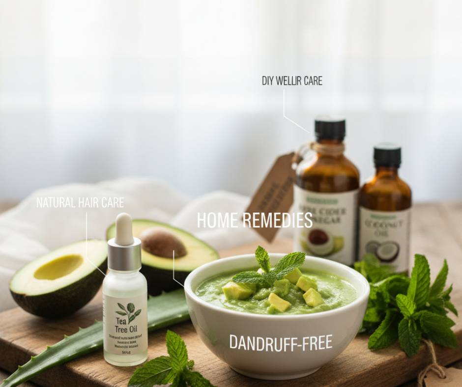 Ayurvedic Home Remedies for Dandruff-Free Hair