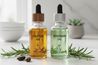 Castor Oil vs Rosemary Oil