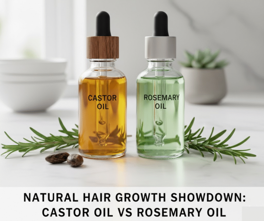 Castor Oil vs Rosemary Oil