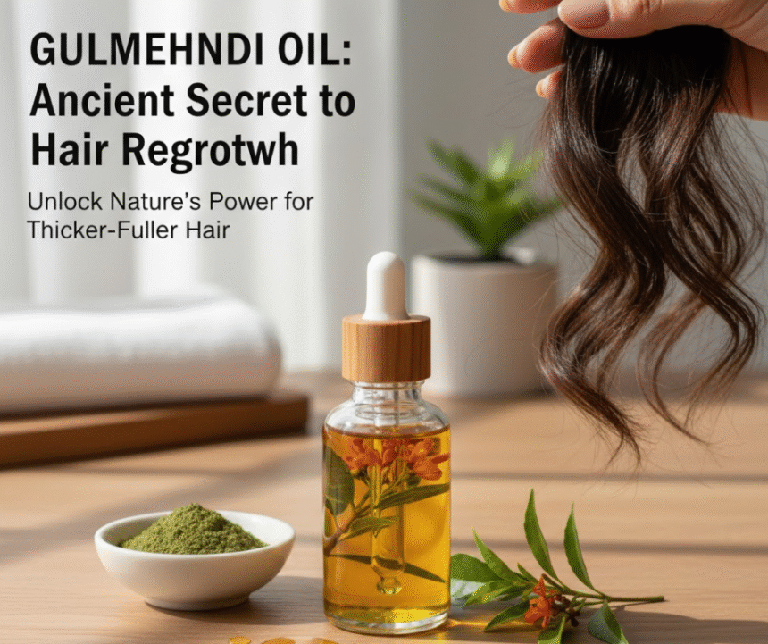 Gulmehndi Oil for Hair Regrowth