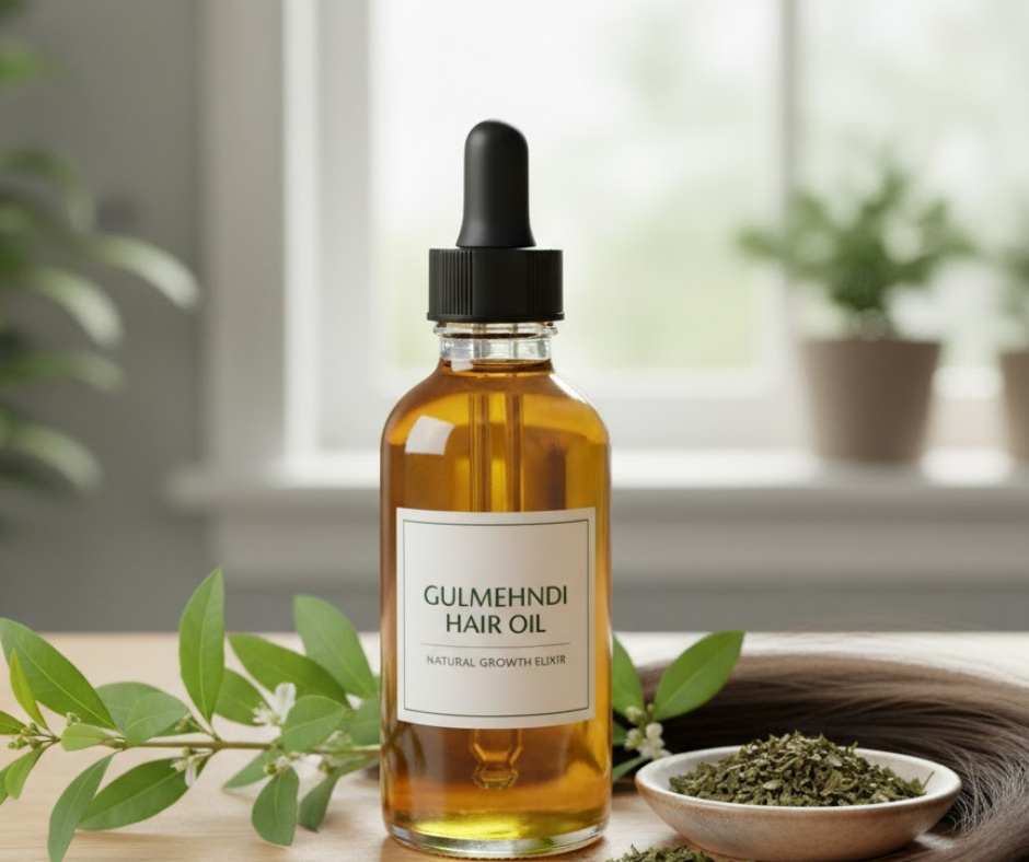 Gulmehndi Oil for Hair Regrowth