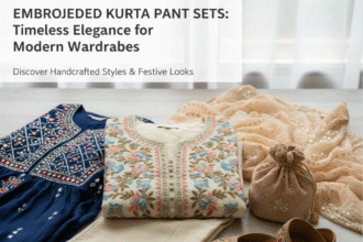 Embroidered Kurta Pant Sets