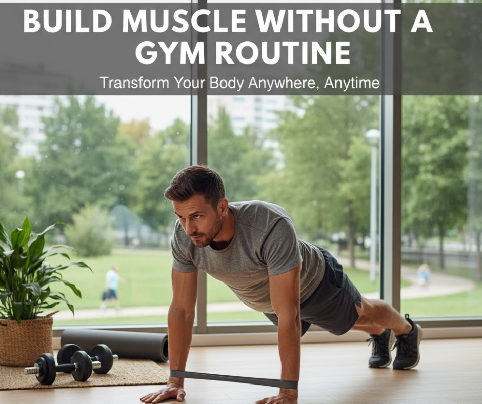 Build Muscle Without a Gym Routine