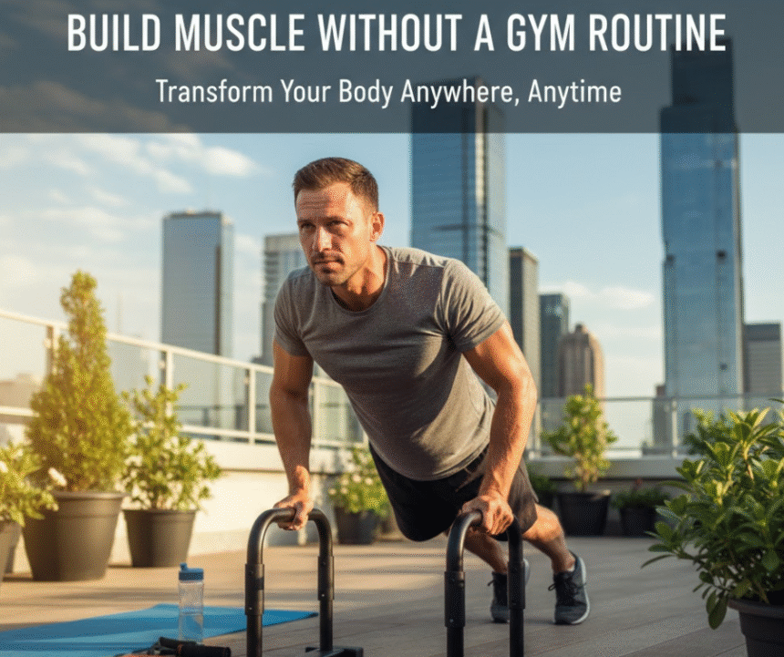 Build Muscle Without a Gym Routine