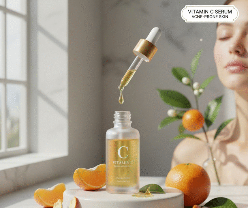 Vitamin C Serum for Acne-Prone Skin