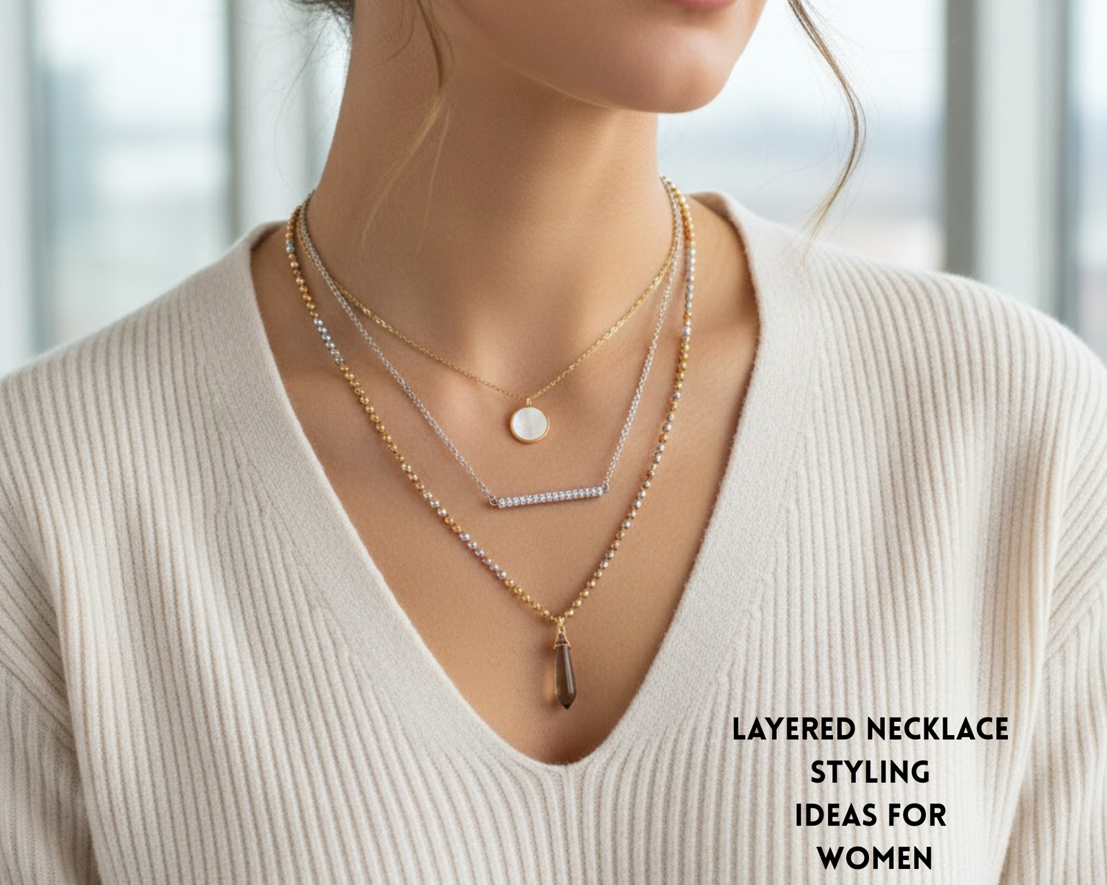 Layered Necklace Styling Ideas for Women