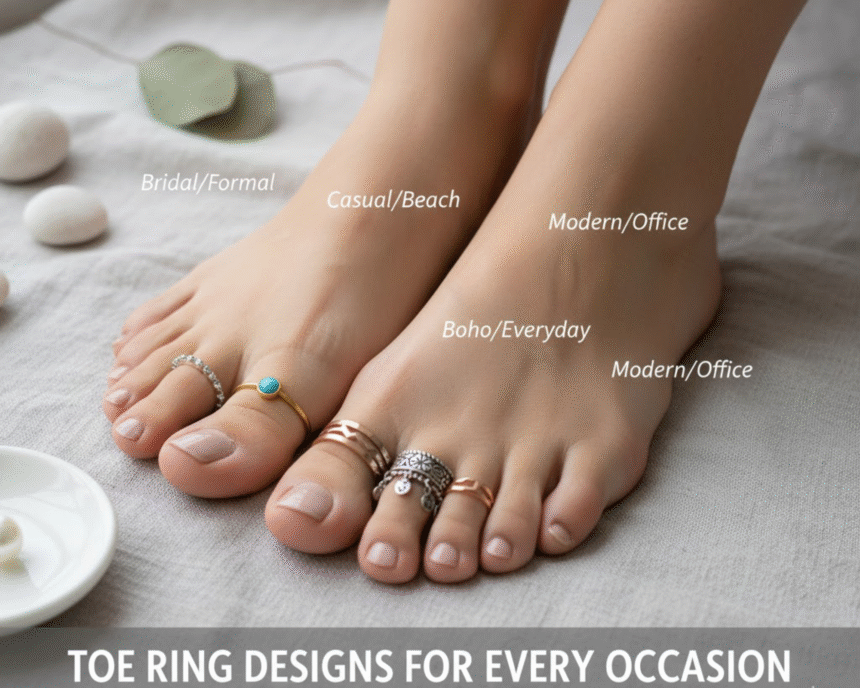 Toe Ring Designs for Every Occasion