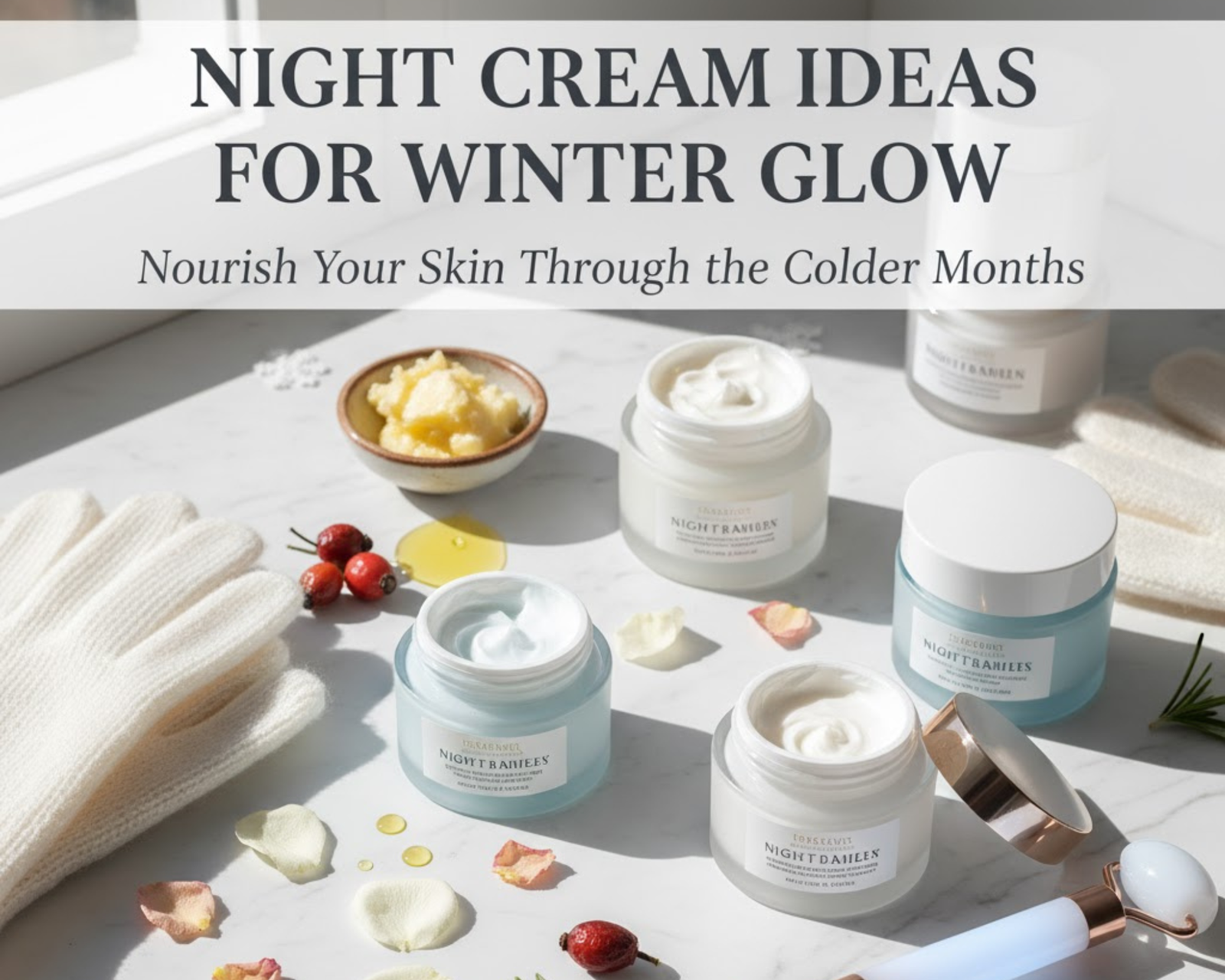 Night Cream Ideas for Winter Glow