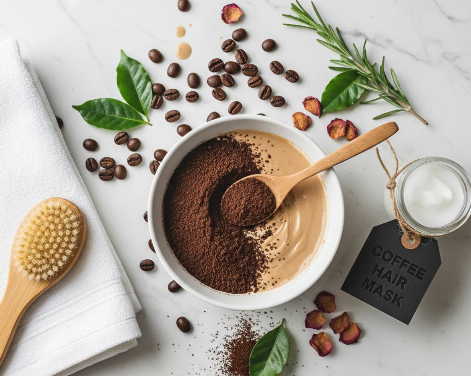 Coffee Powder Hair Masks