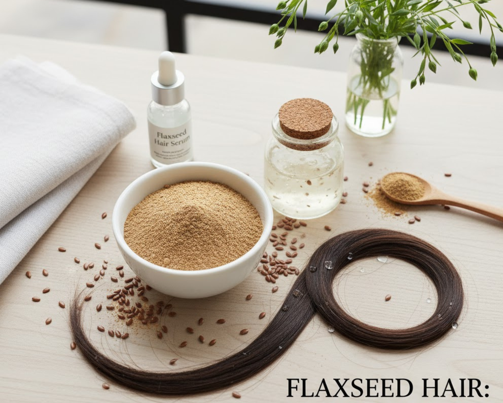 Flaxseed Powder Benefits for Hair