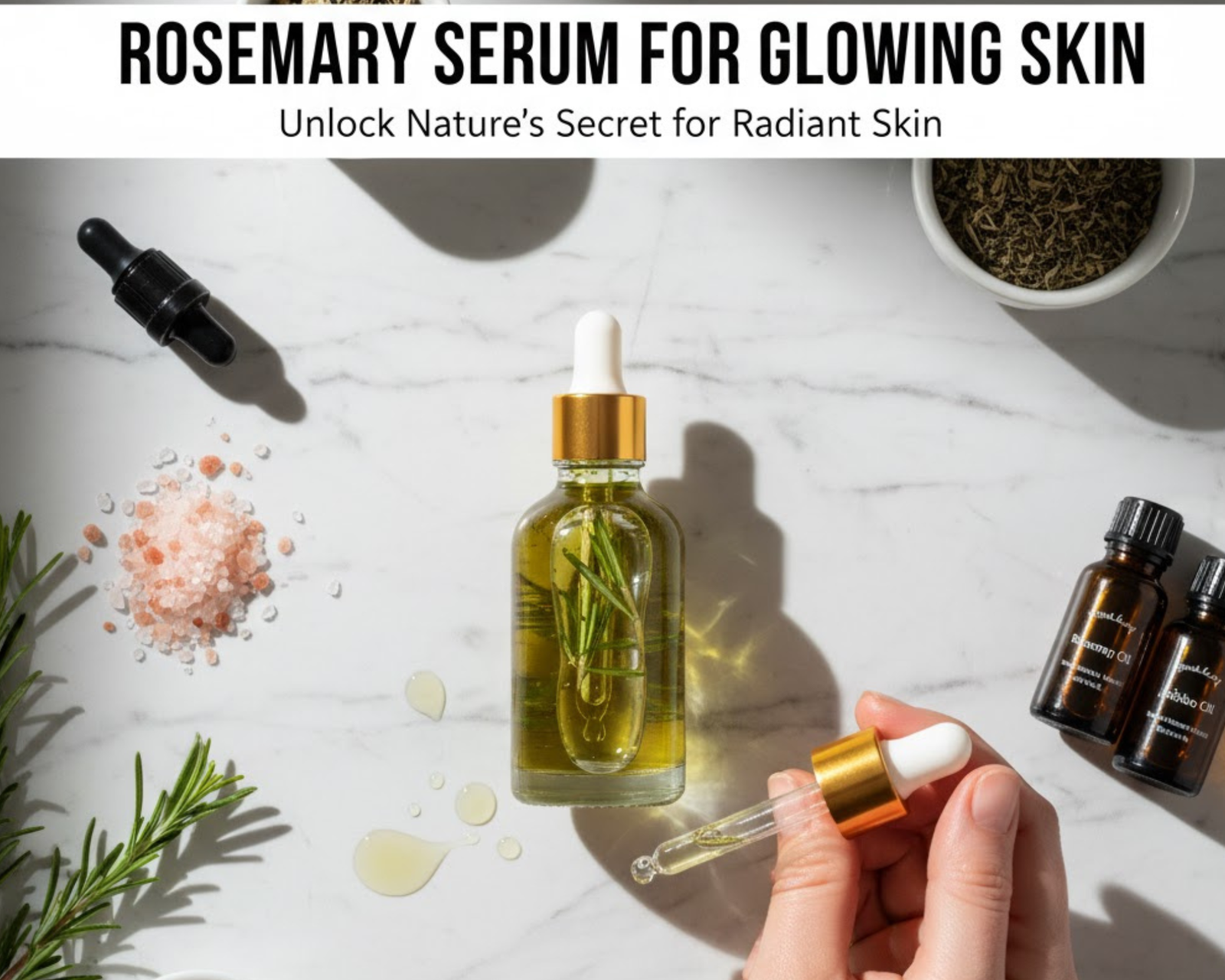 Rosemary Serum for Glowing Skin