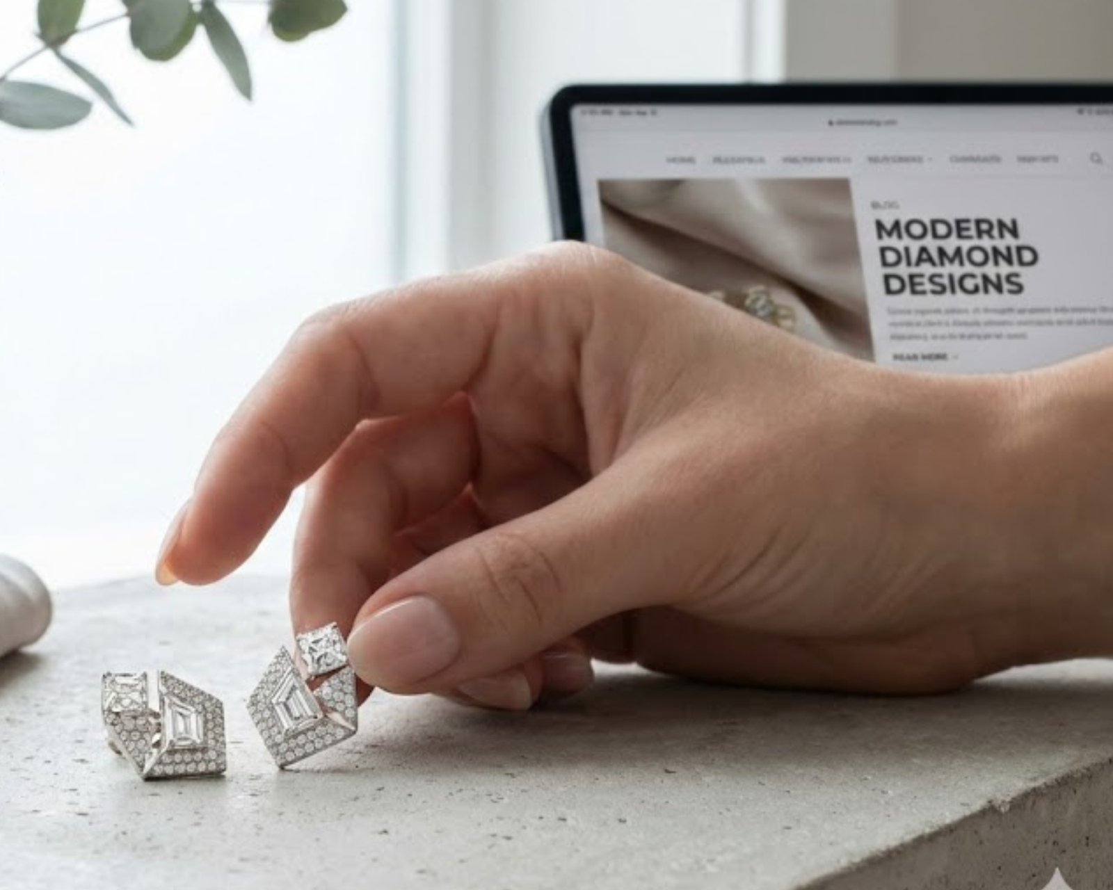 Diamond Earring Designs for Modern Women