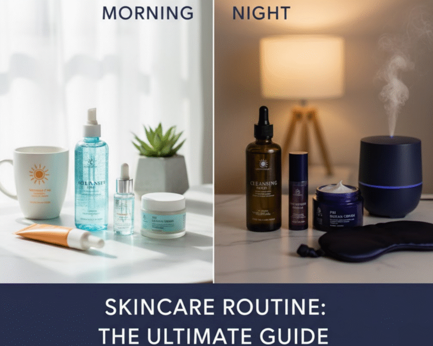 Morning vs Night Skincare Routine