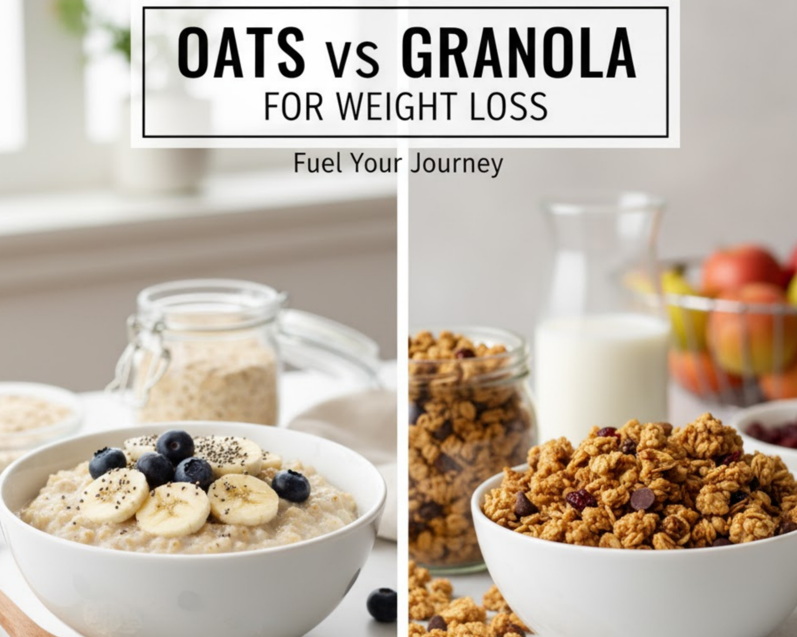 Oats vs Granola for Weight Loss