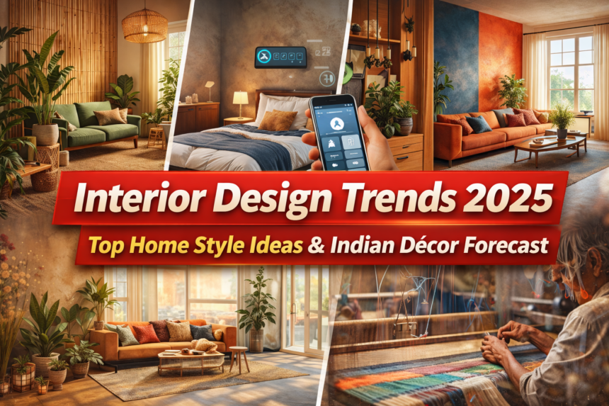 Interior Design Trends 2025 – Top Home Style Ideas & Indian Décor Forecast